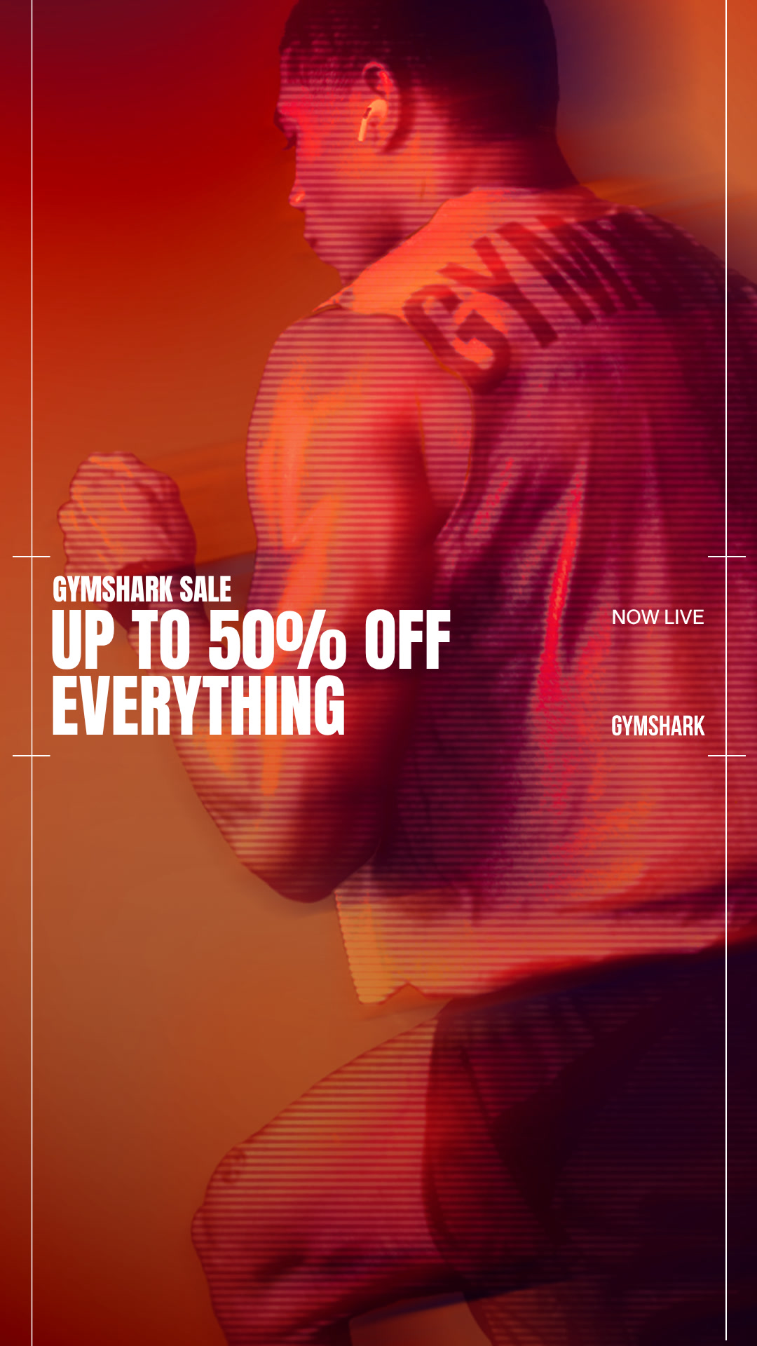 Gymshark Facebook ad