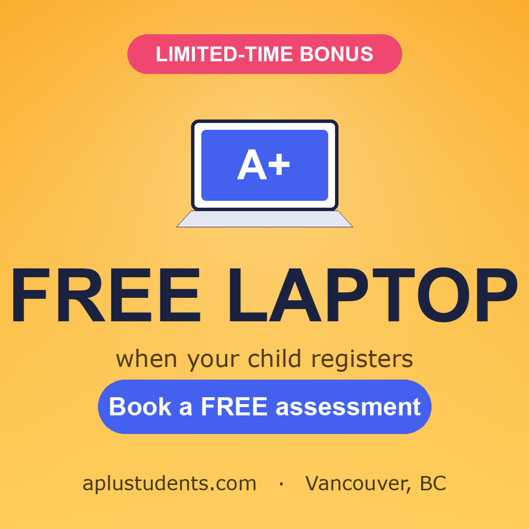 A+ Students Facebook ad