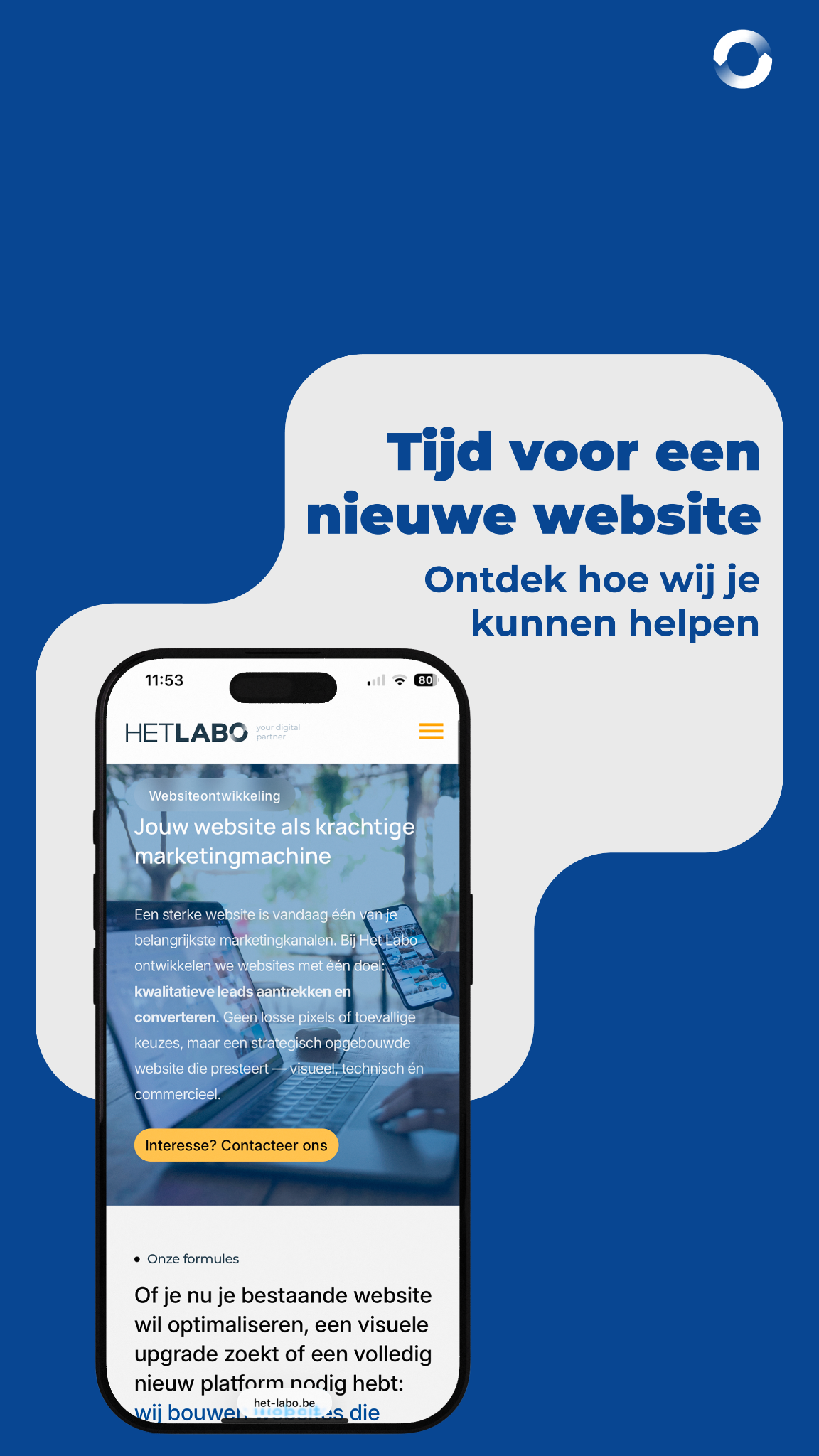 Het Labo Facebook ad