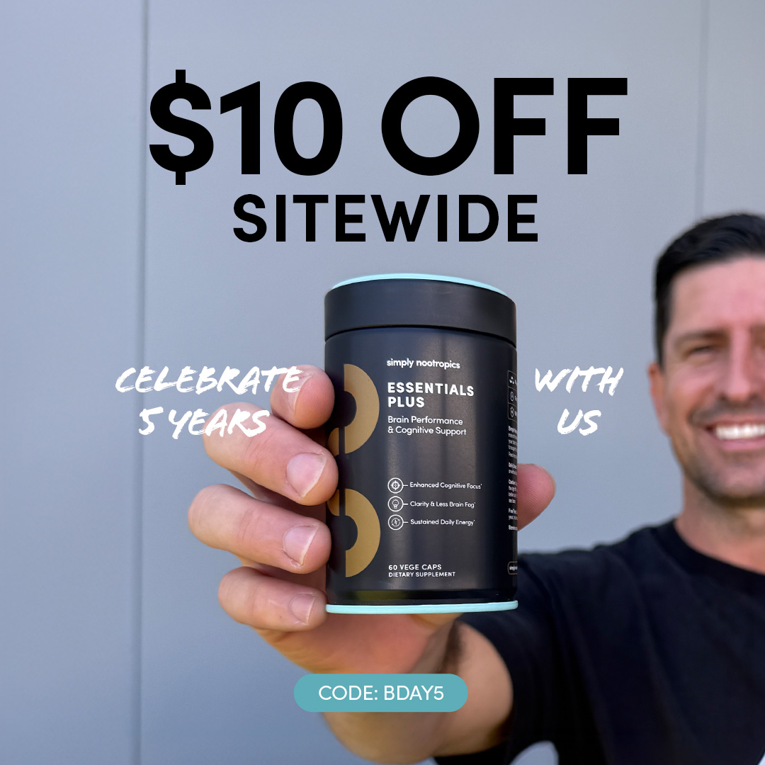 Simply Nootropics Facebook ad