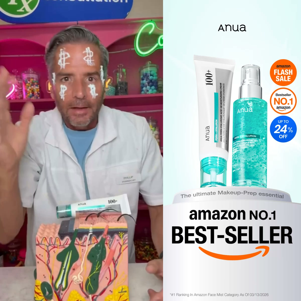 ANUA_Global Facebook ad: Korea's #1 Anti-aging Cream