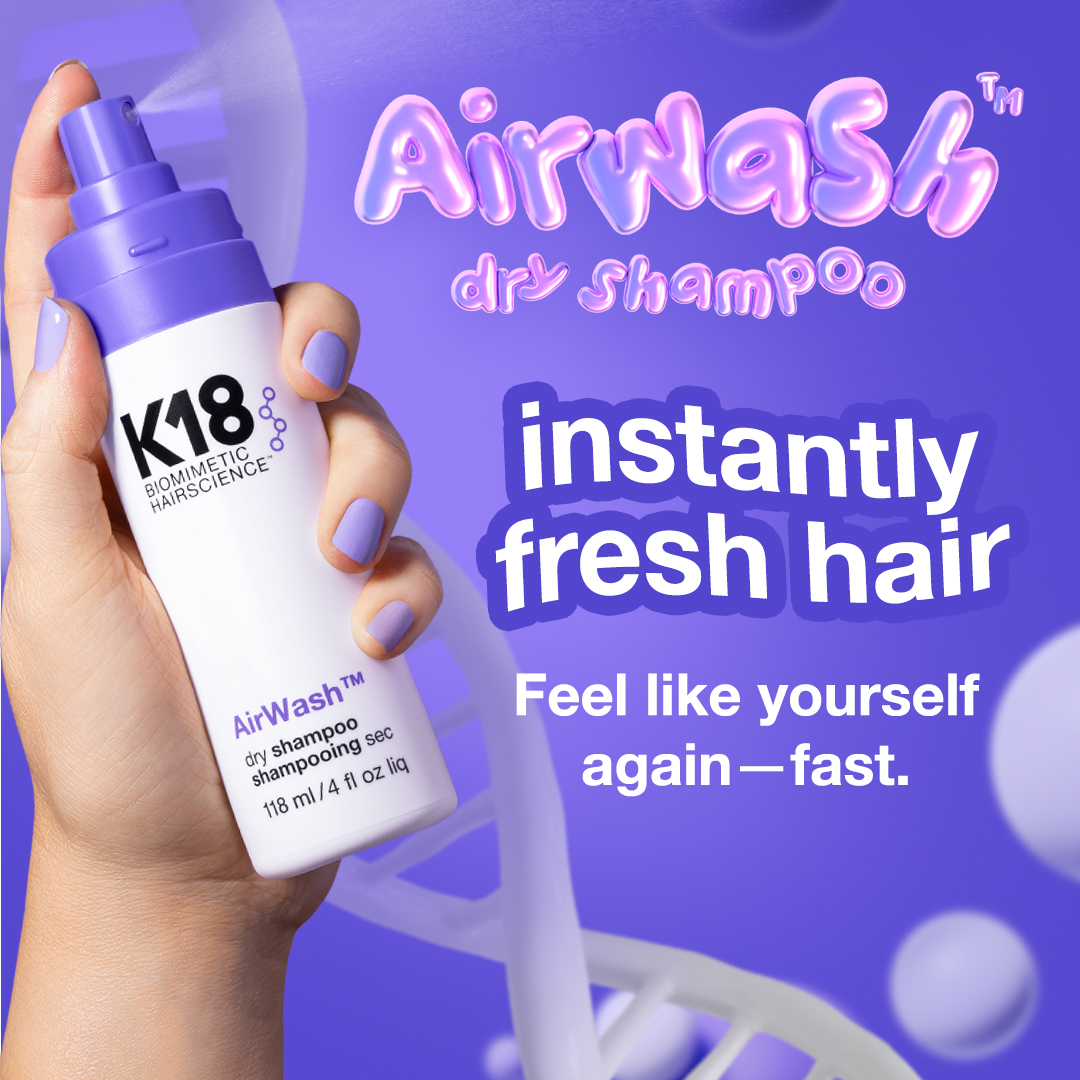 K18 Hair Facebook ad