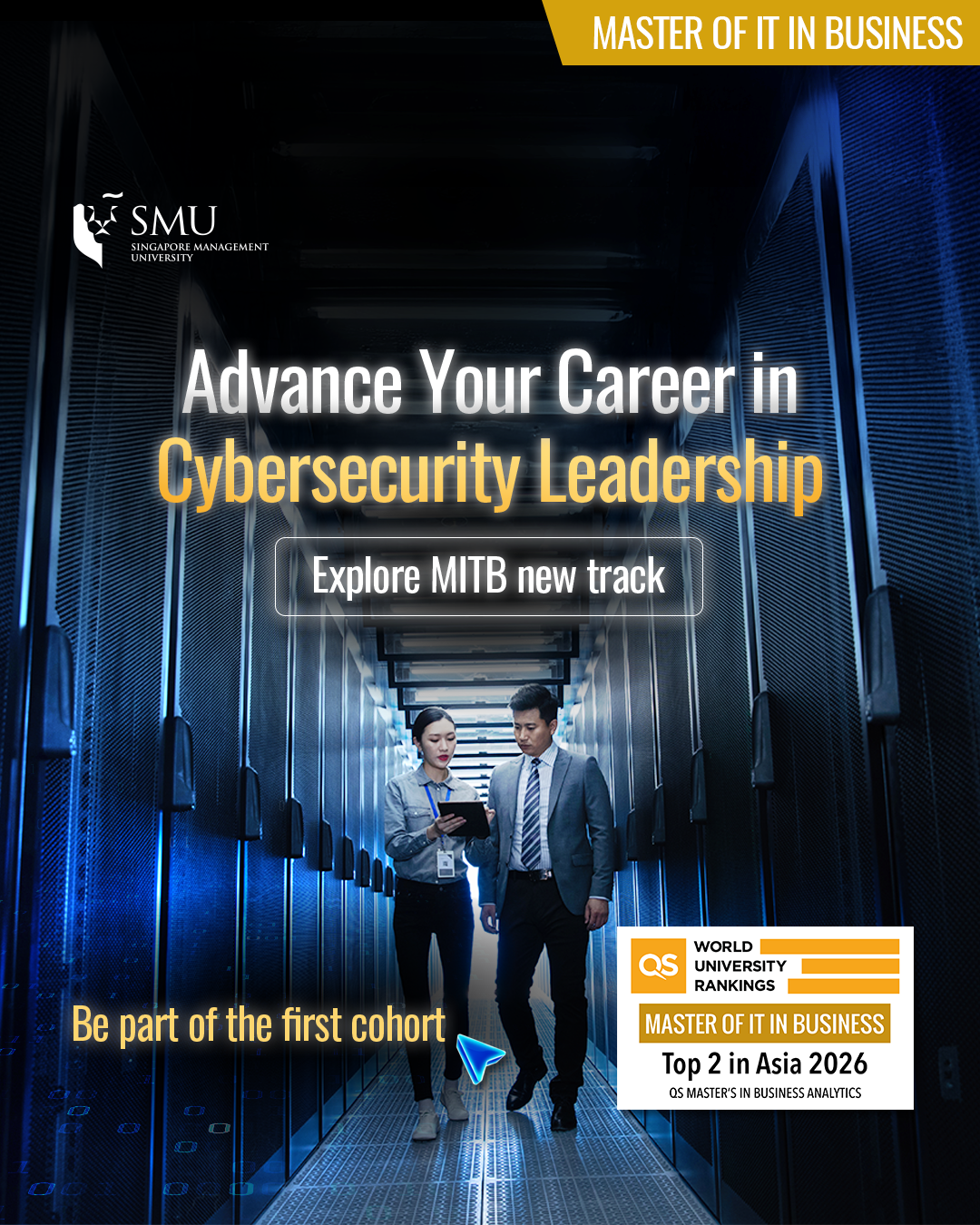 SMU Master of Information Technology in Business - MITB Facebook ad