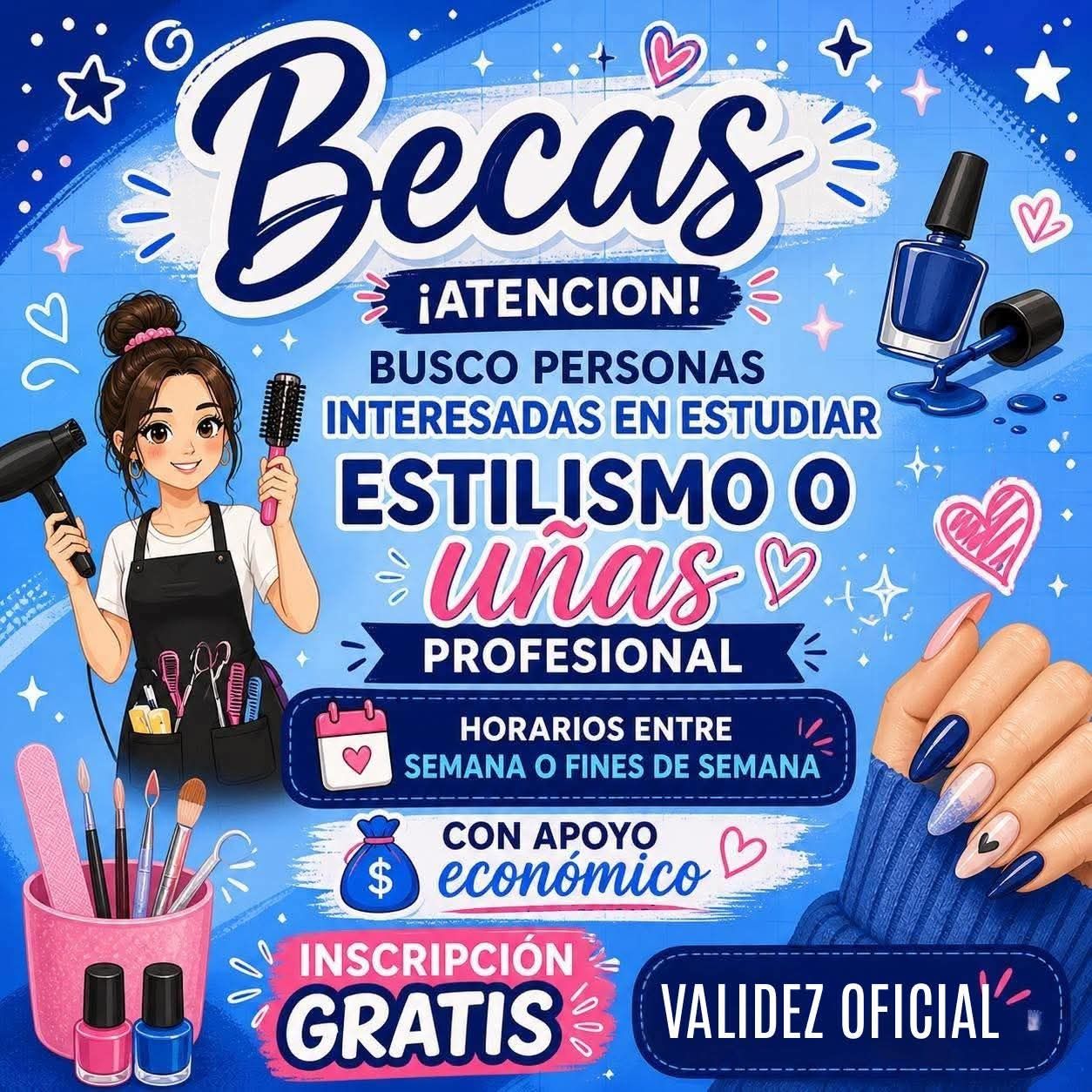 Instituto de Belleza Imagen Facebook ad: SAN JUAN DEL RIO CARRERA CERTIFICADA CONOCER-SEP
