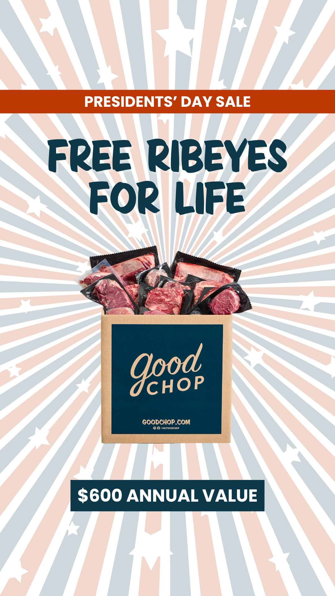 GoodChop Facebook ad