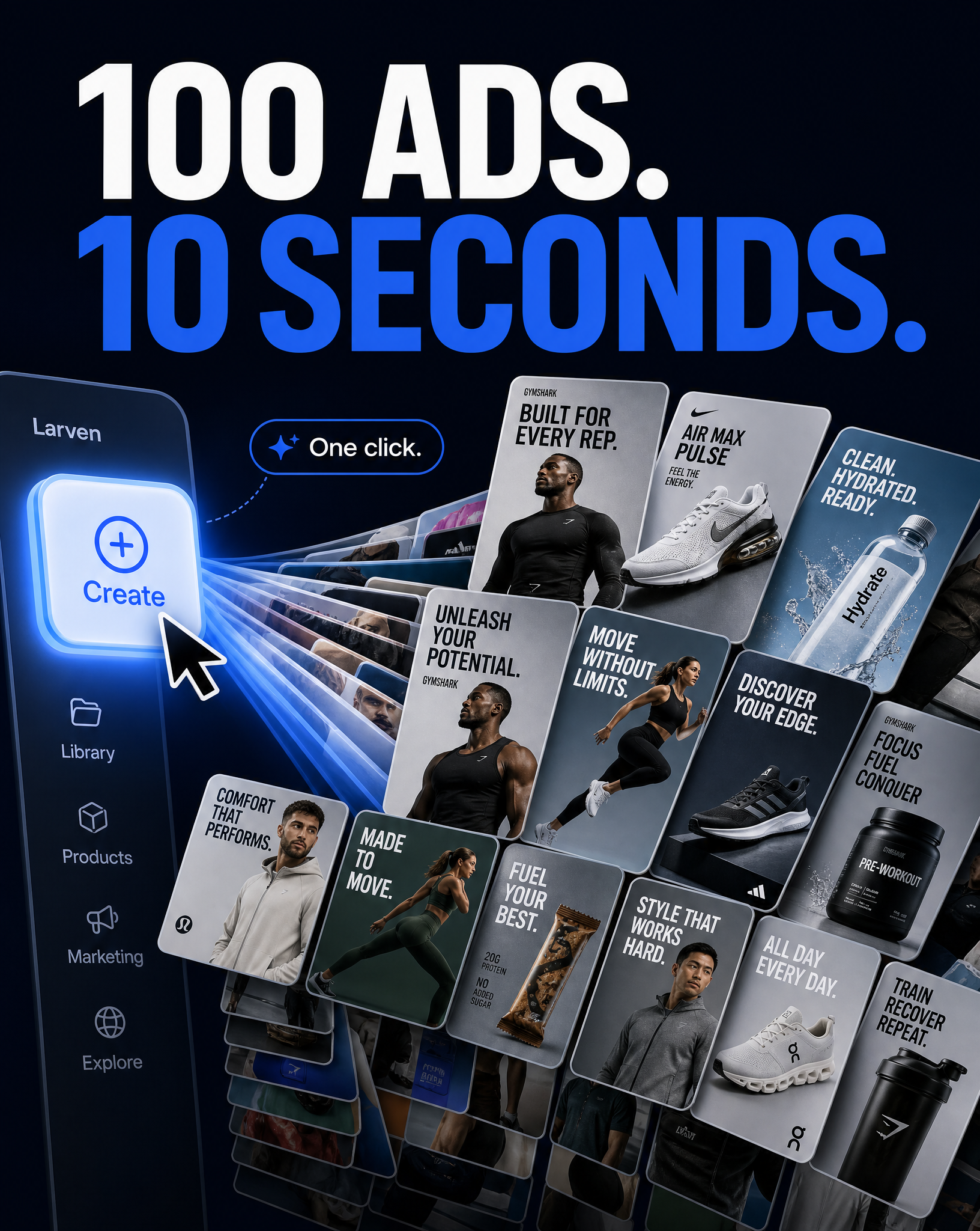 Larven AI Facebook ad