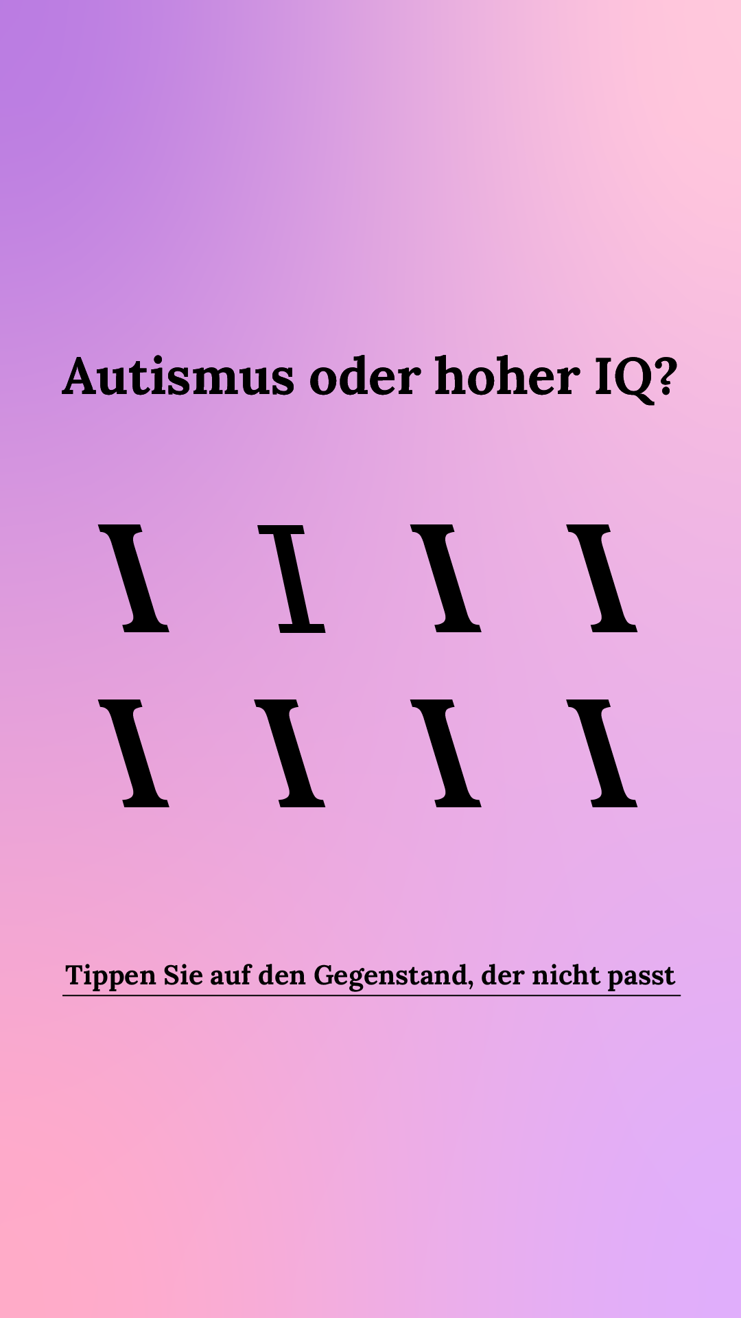 International Brain Test Facebook ad