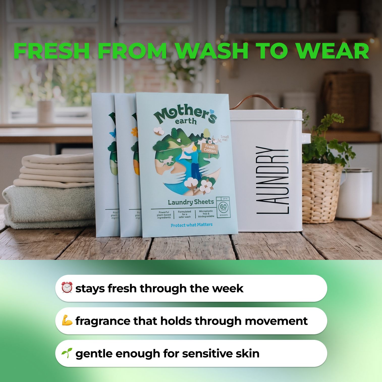 Mothers Earth Facebook ad