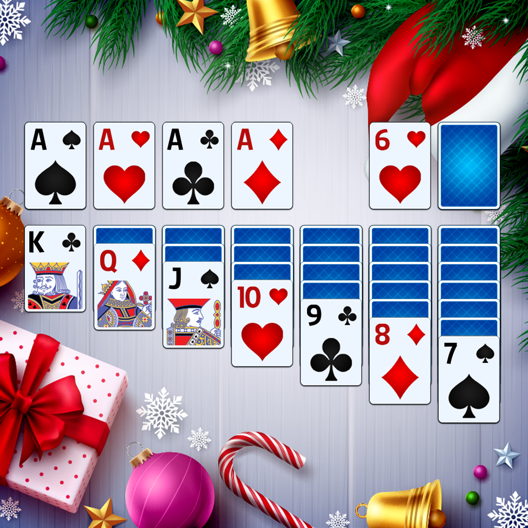 Solitaire Card Game Community Facebook ad: Start now!