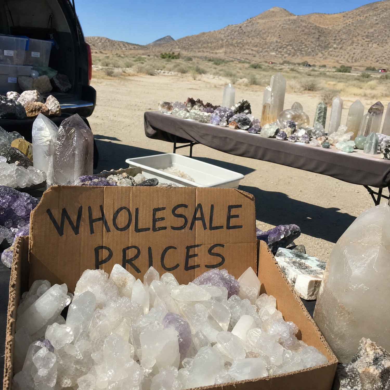 Spirit Magicka Crystals Facebook ad: Crystal Clearance Is On