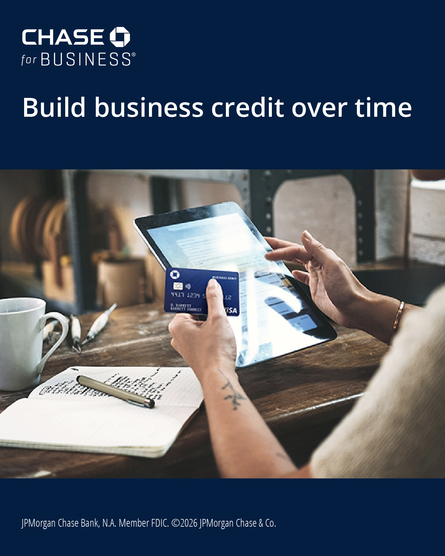 Chase Facebook ad