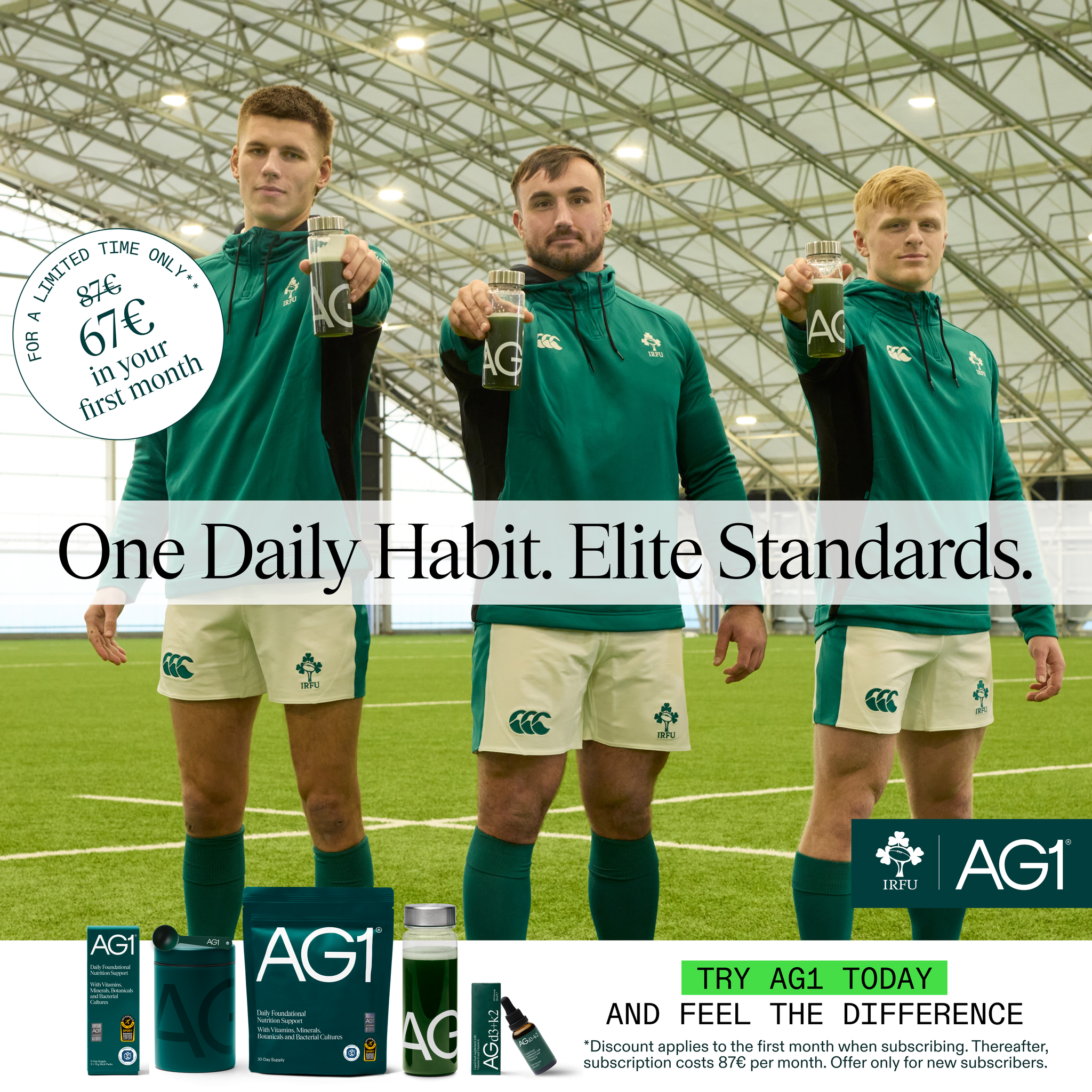 AG1 by Athletic Greens Facebook ad