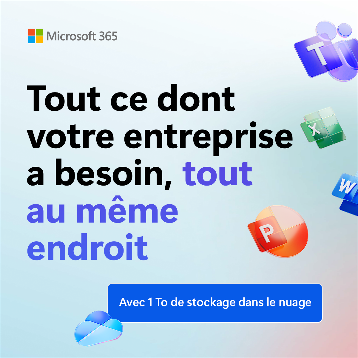 Microsoft 365 Facebook ad