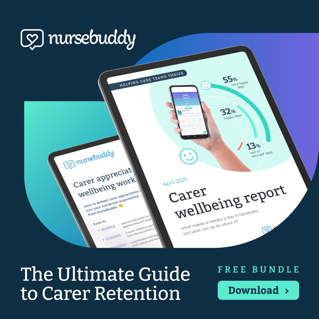 Nursebuddy - home care software Facebook ad