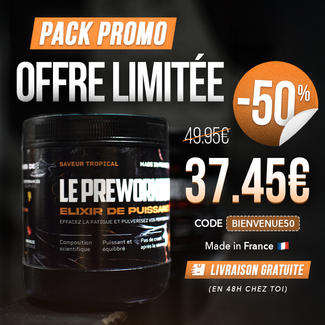 LE Preworkout : Elixir de Puissance Facebook ad