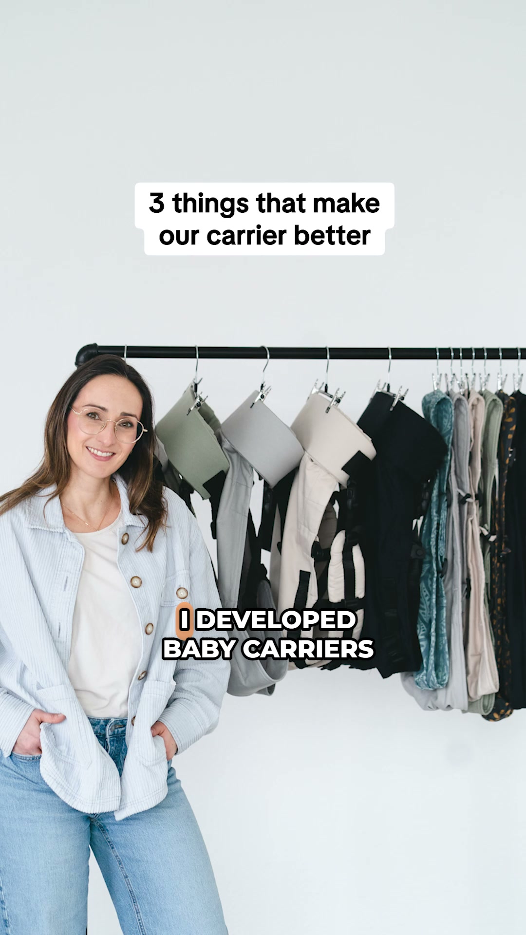 Qookie.usa Facebook ad: The Hip Carrier Parents Wish They Had Sooner