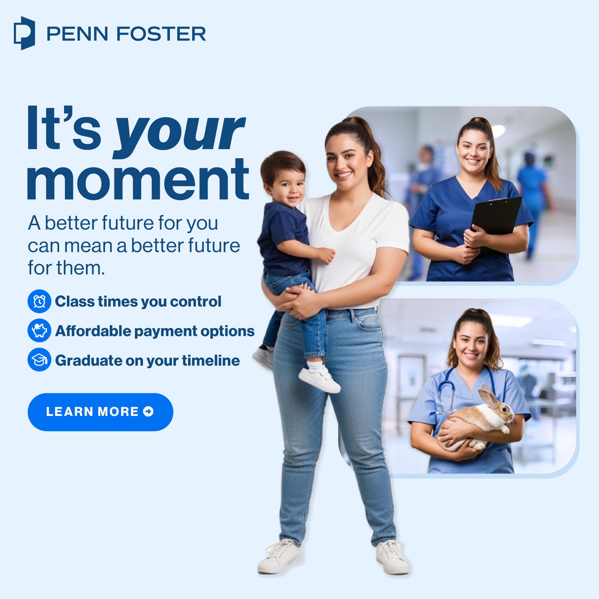 Penn Foster Facebook ad