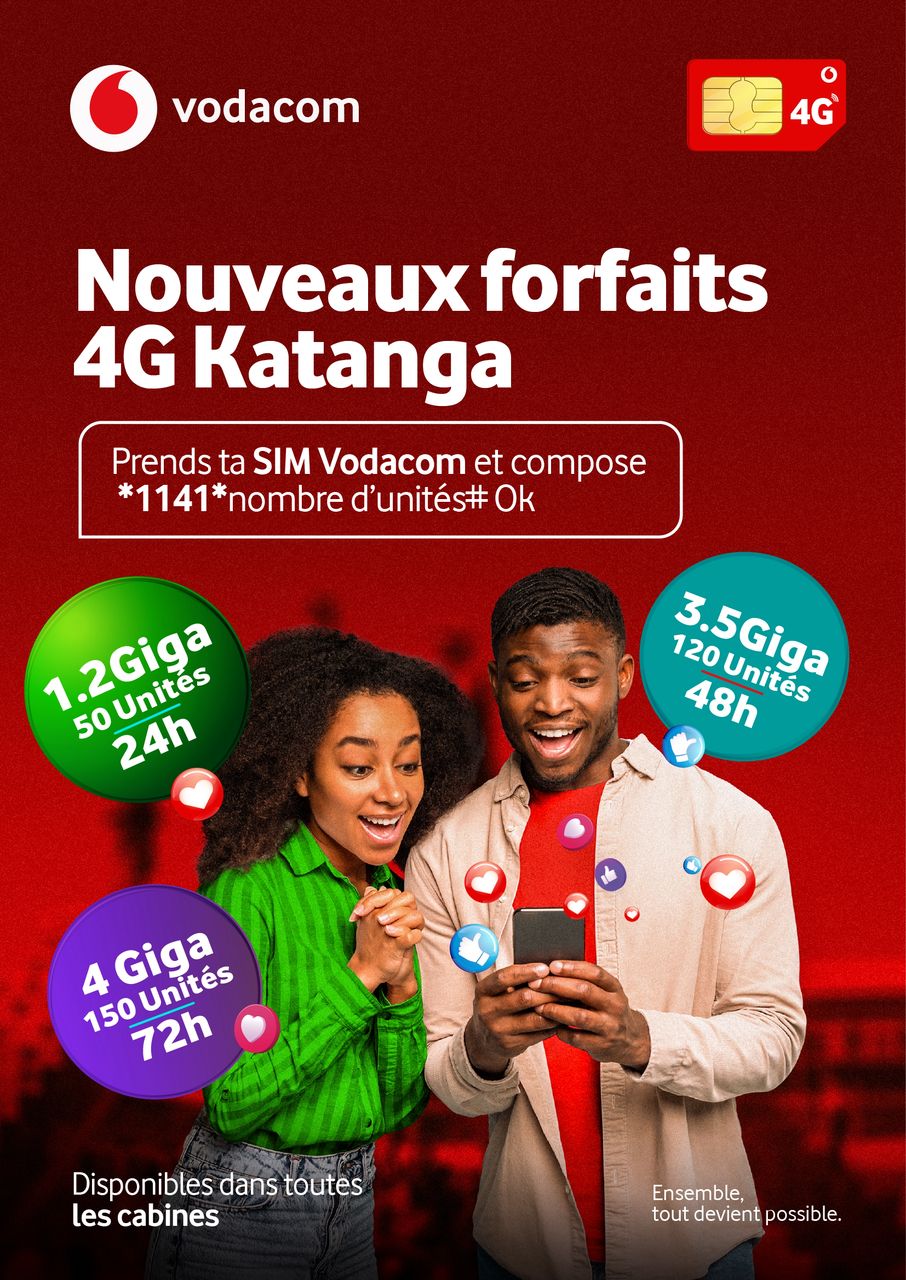 Vodacom RDC Facebook ad
