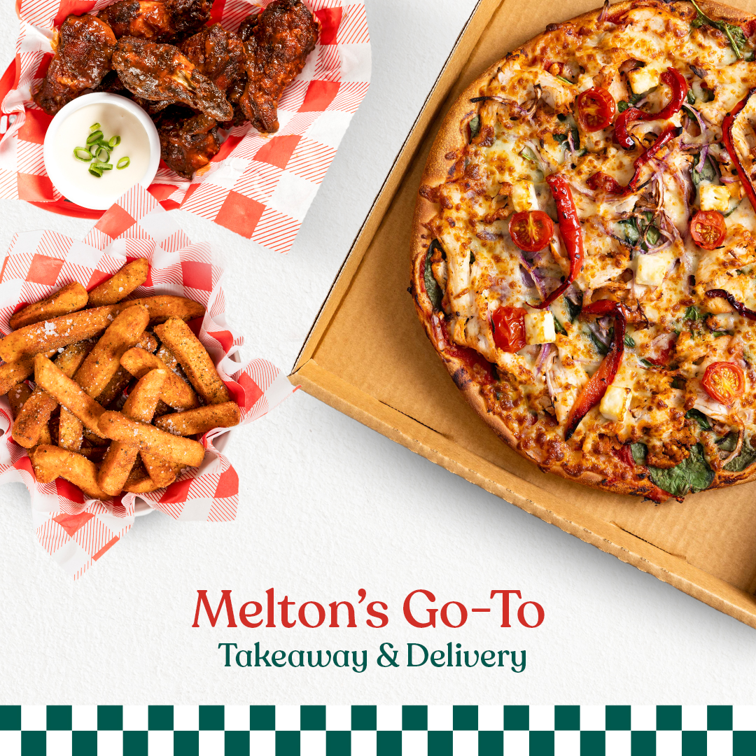 Victoria's Pizza ‘N’ Beyond Melton Facebook ad: Local favourites, done right.