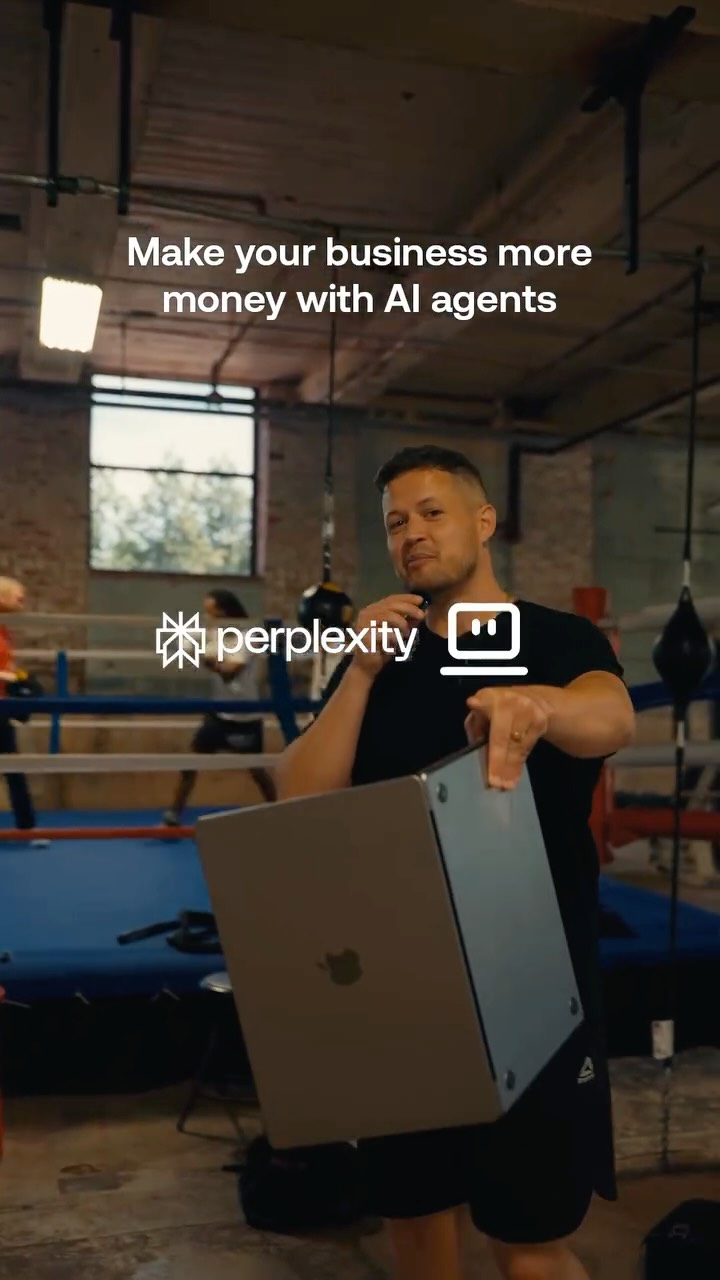 Perplexity AI Facebook ad: We live in very exciting times and @perplexity…