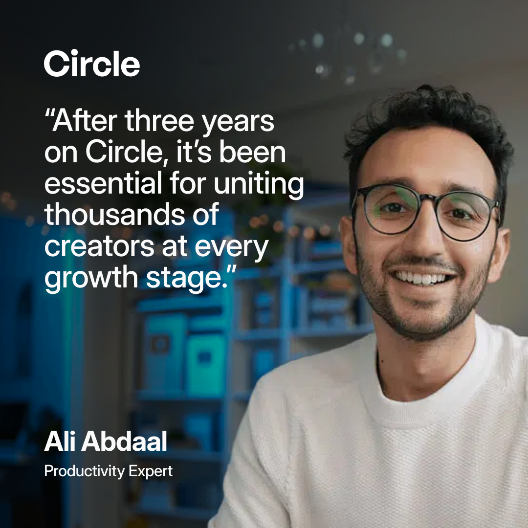 Circle Facebook ad from Aug 18, 2026