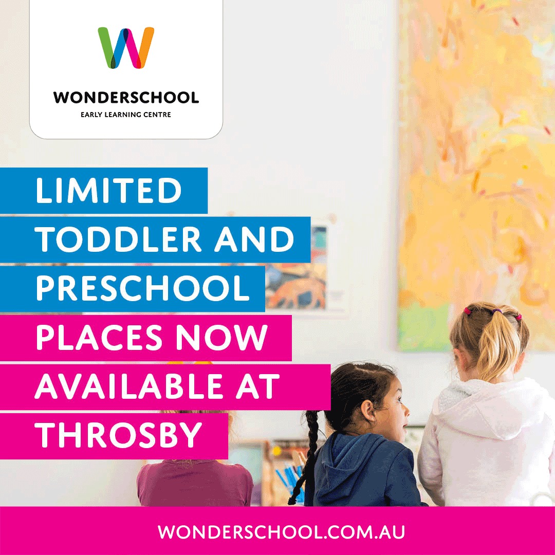 Wonderschool Early Learning Centres Facebook ad: Enquire Now - Limited spots available