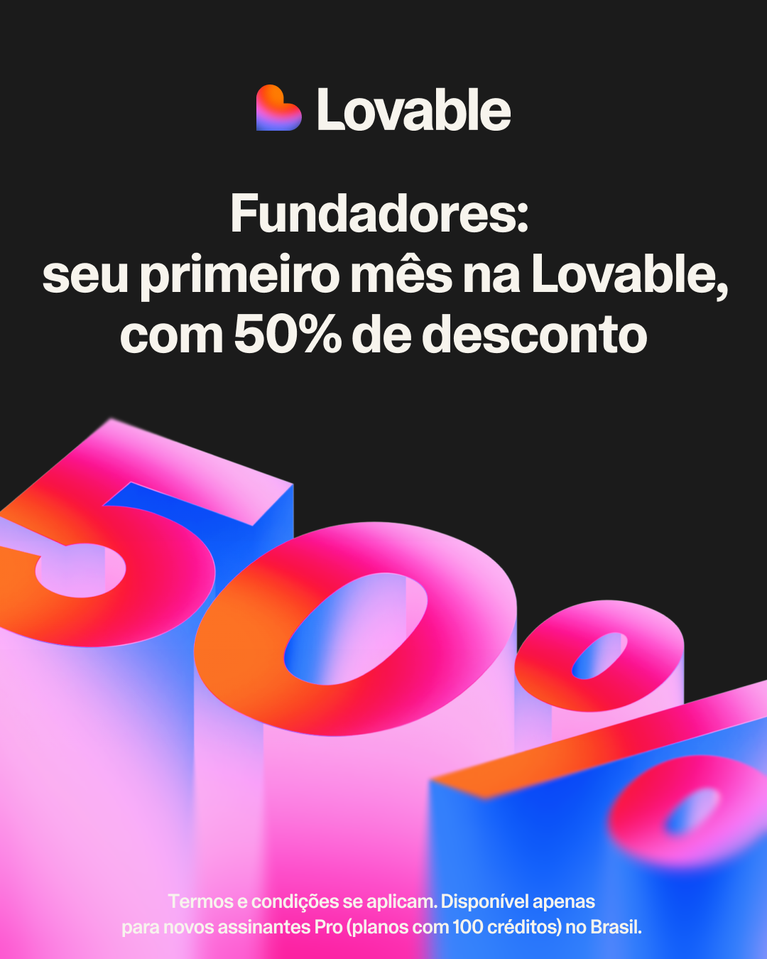 Lovable.dev Facebook ad