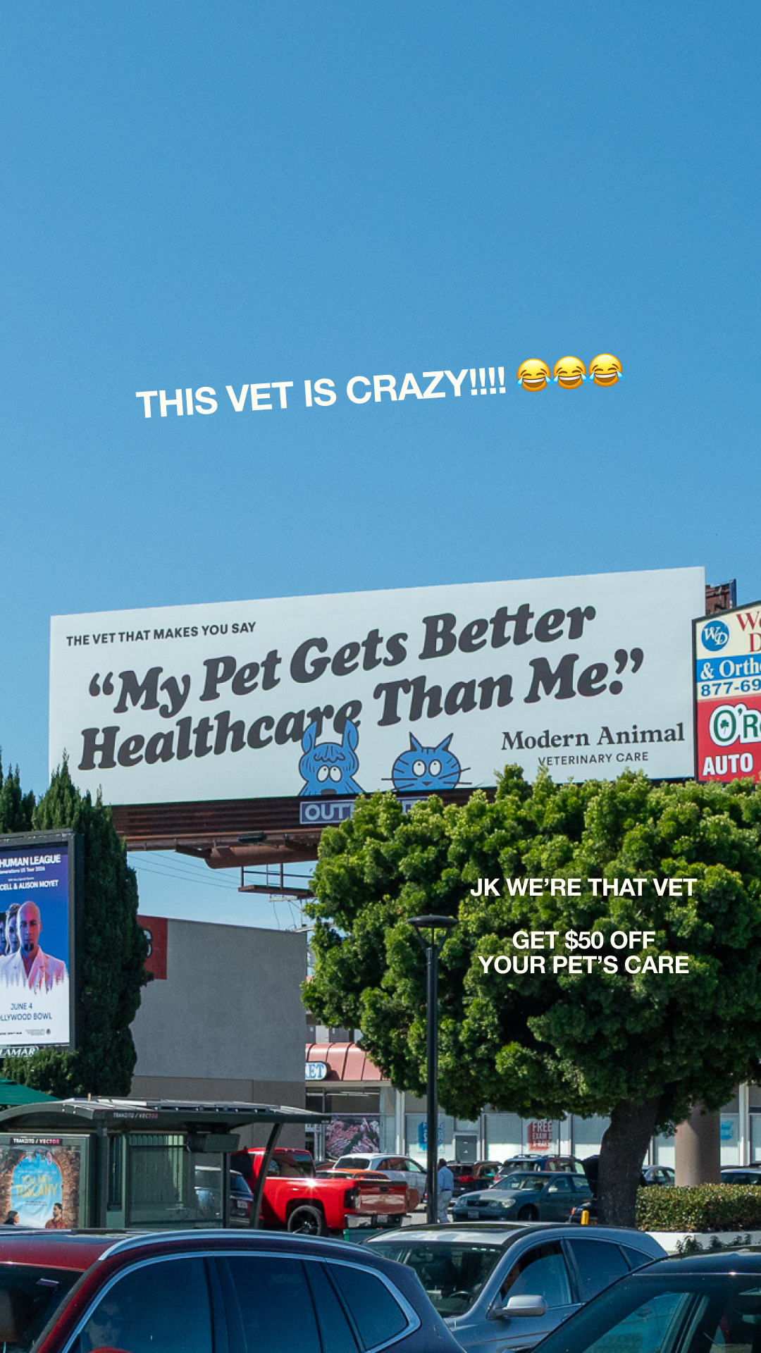 Modern Animal Facebook ad