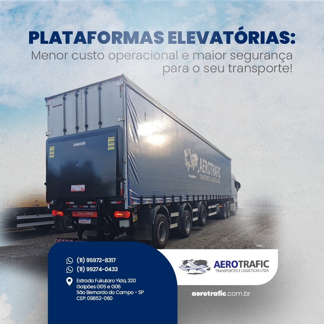 Aerotrafic Transportes e Logistica Ltda Facebook ad: Elevando o padrão da sua logística!
