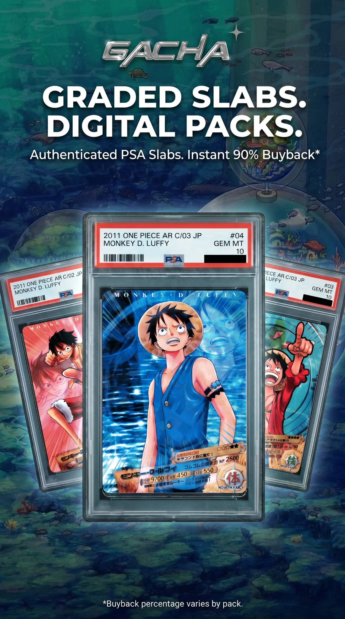 Gacha Facebook ad