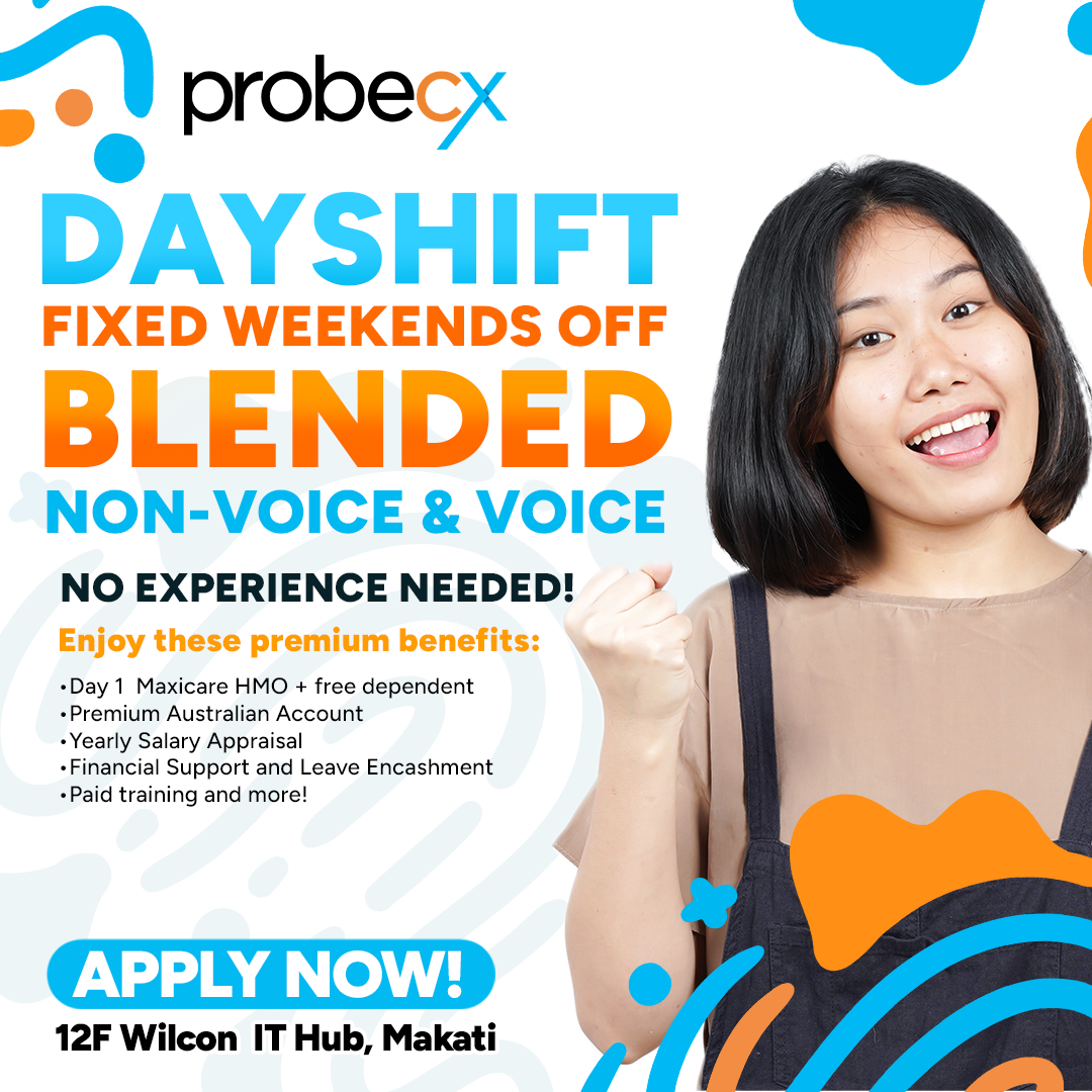 Probe CX Philippines Facebook ad