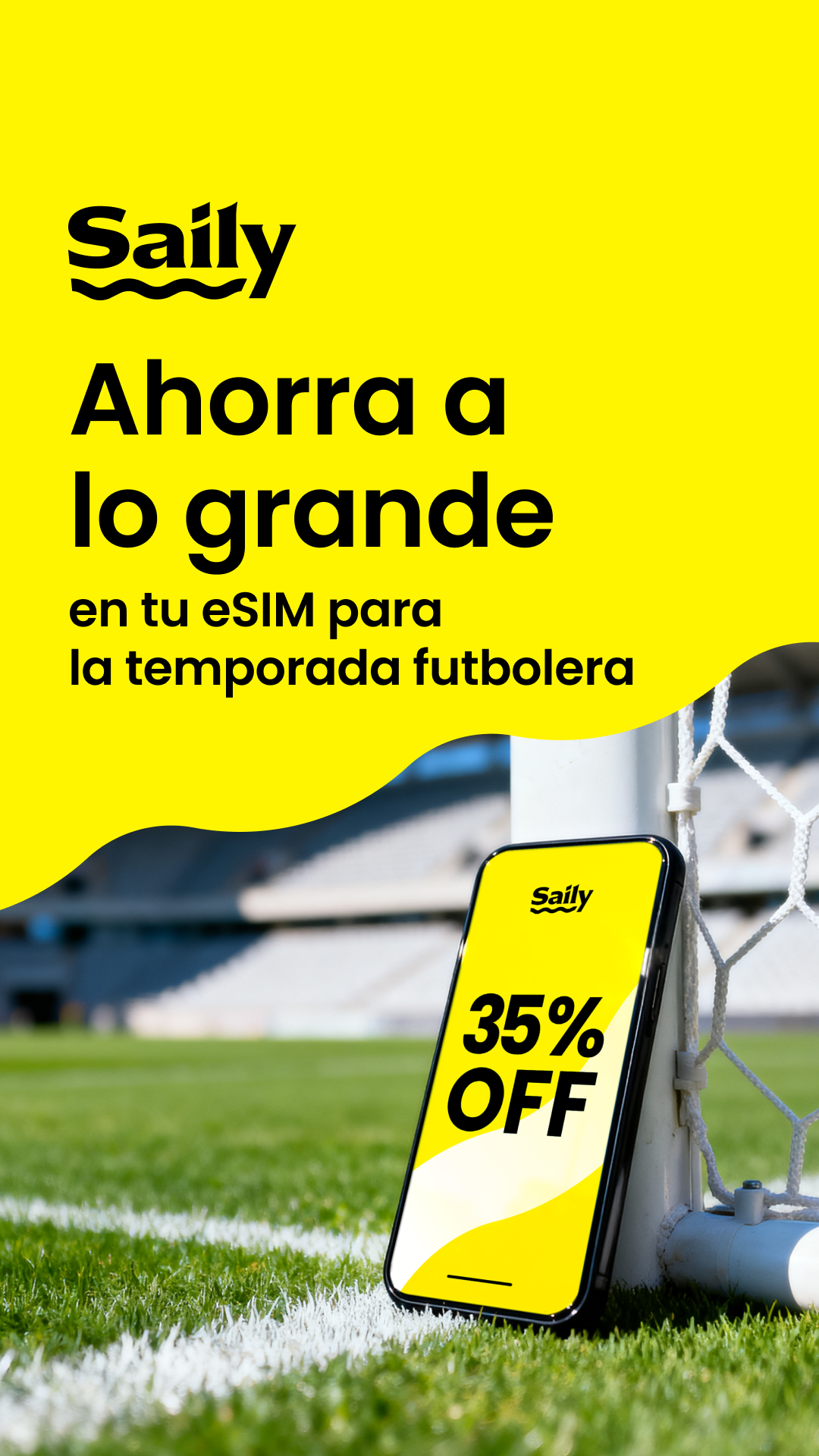 Saily Facebook ad