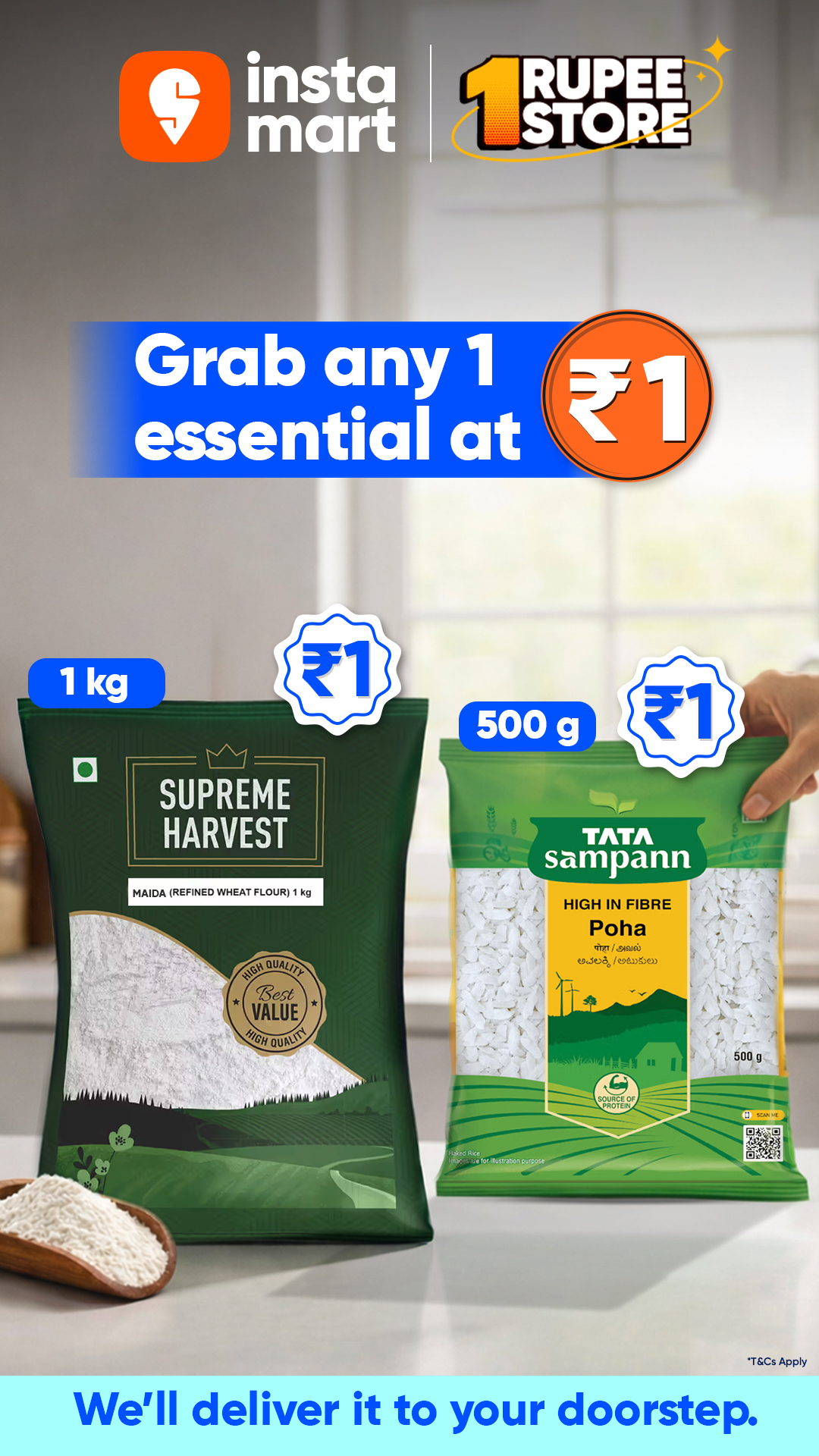 Swiggy Instamart Facebook ad