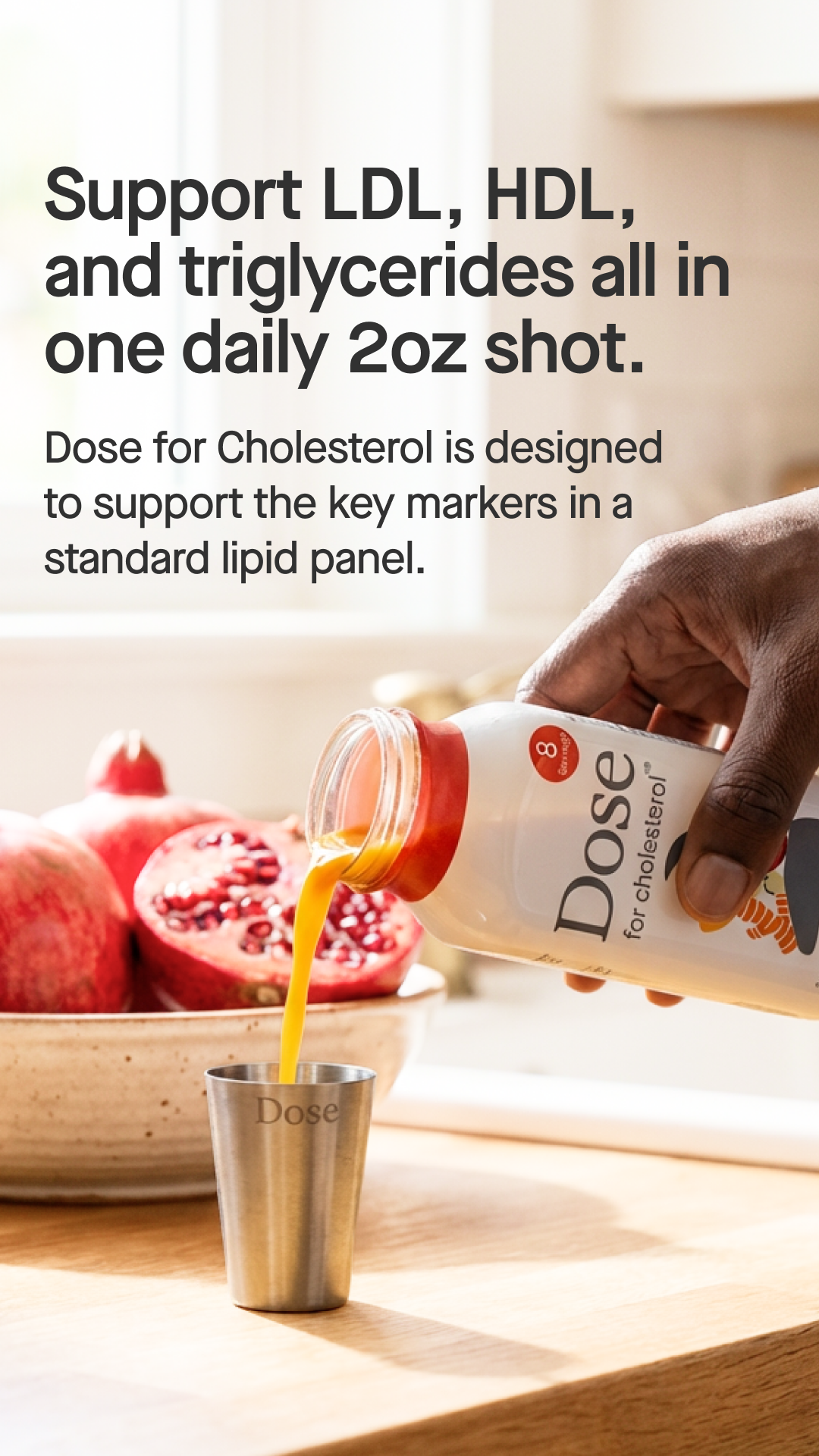 Dose for Cholesterol Facebook ad