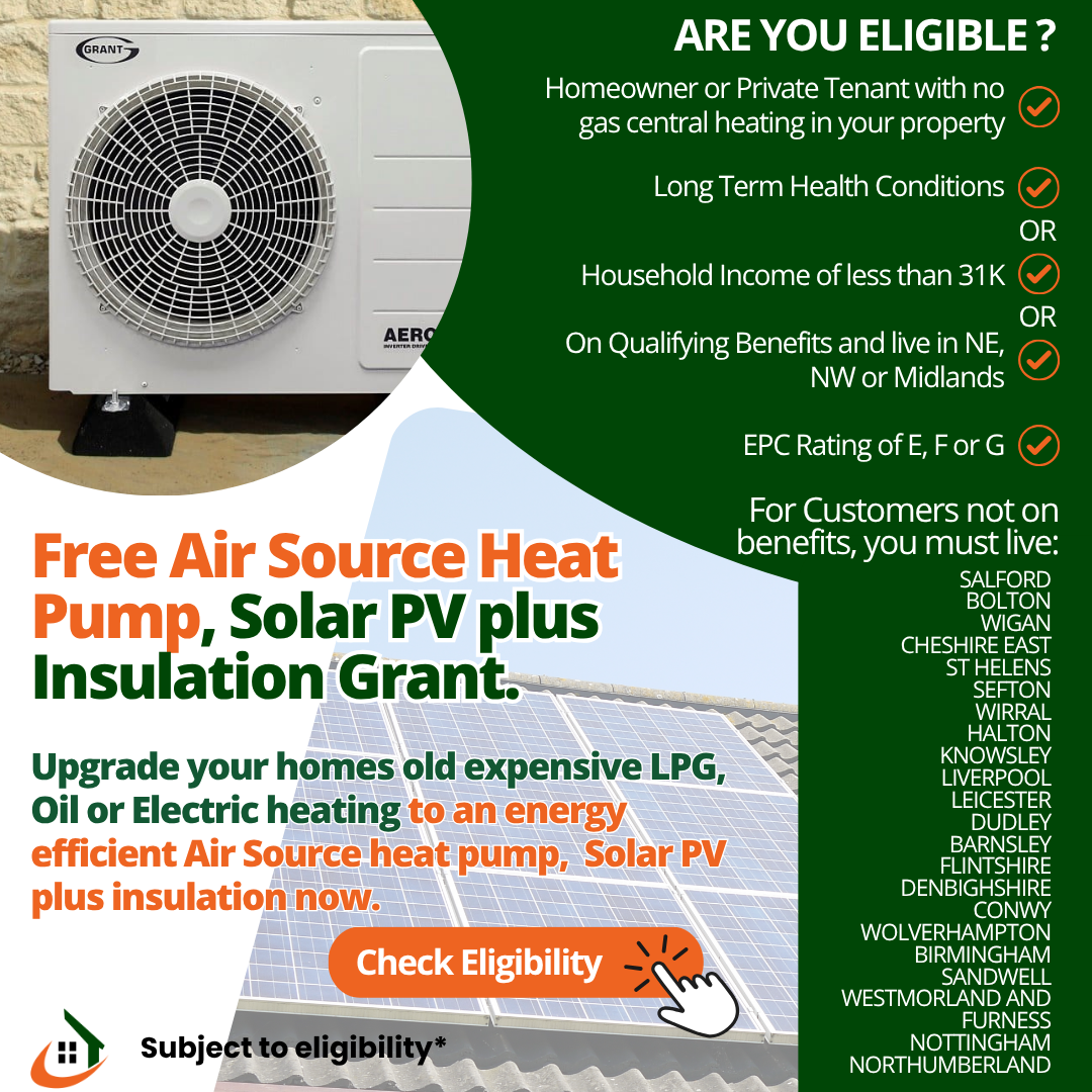 Energy Efficient You Ltd Facebook ad: Replace Oil / LPG Boiler for Free