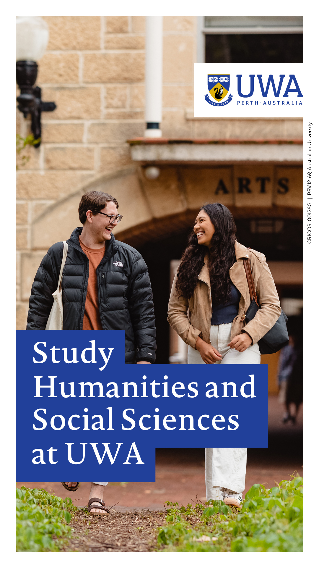 The University of Western Australia Facebook ad