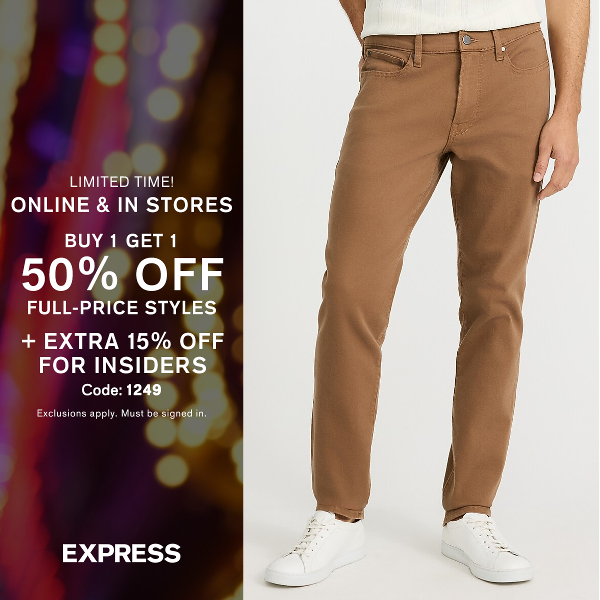 Express Facebook ad