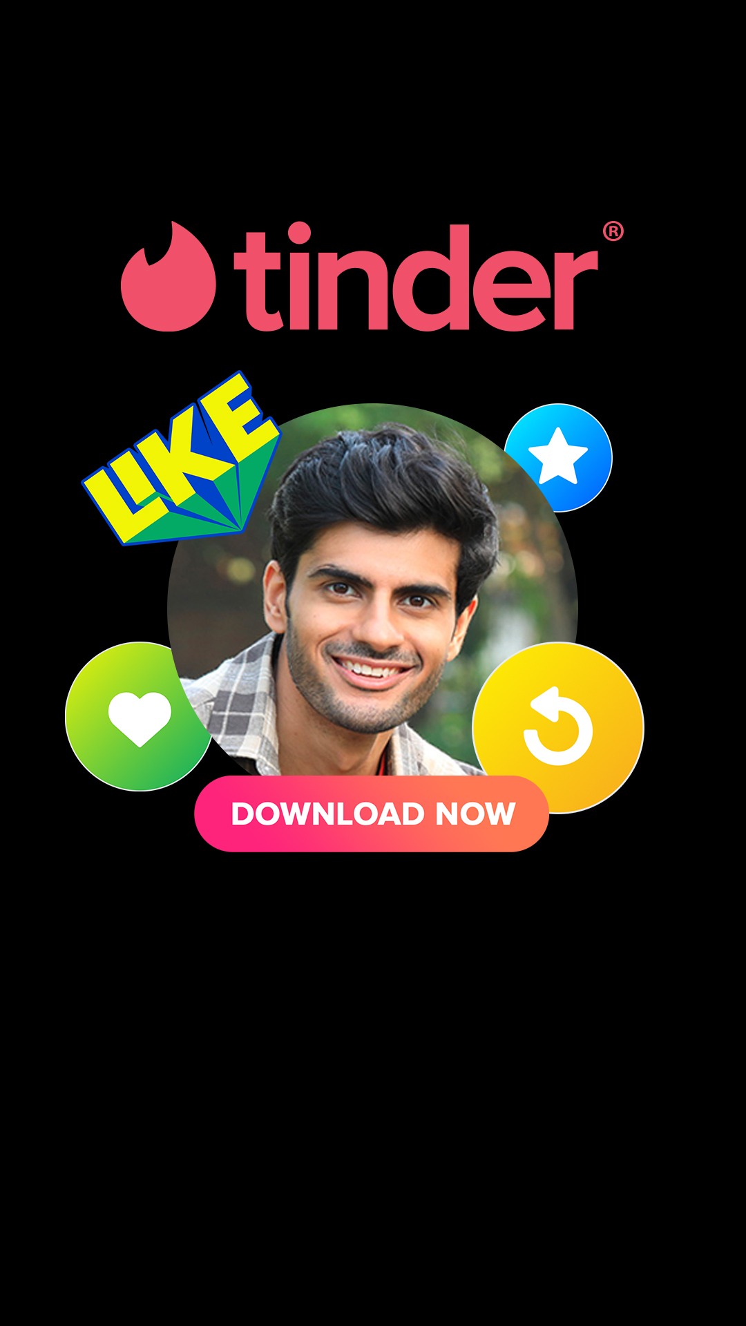 Tinder Facebook ad