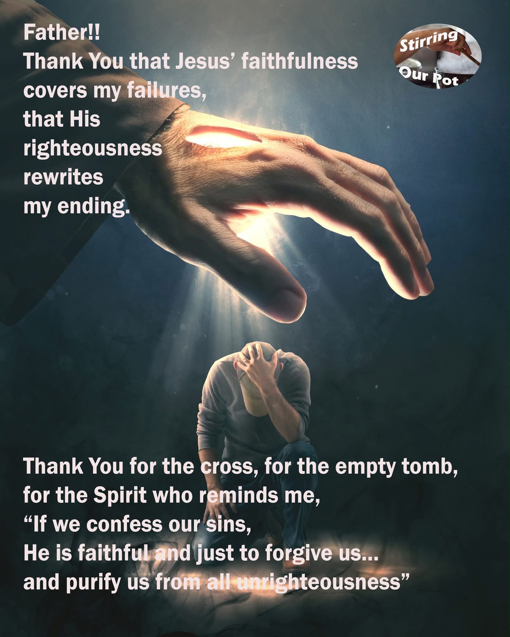 Stirring our pot Facebook ad: If you spend enough time reading the Bible…