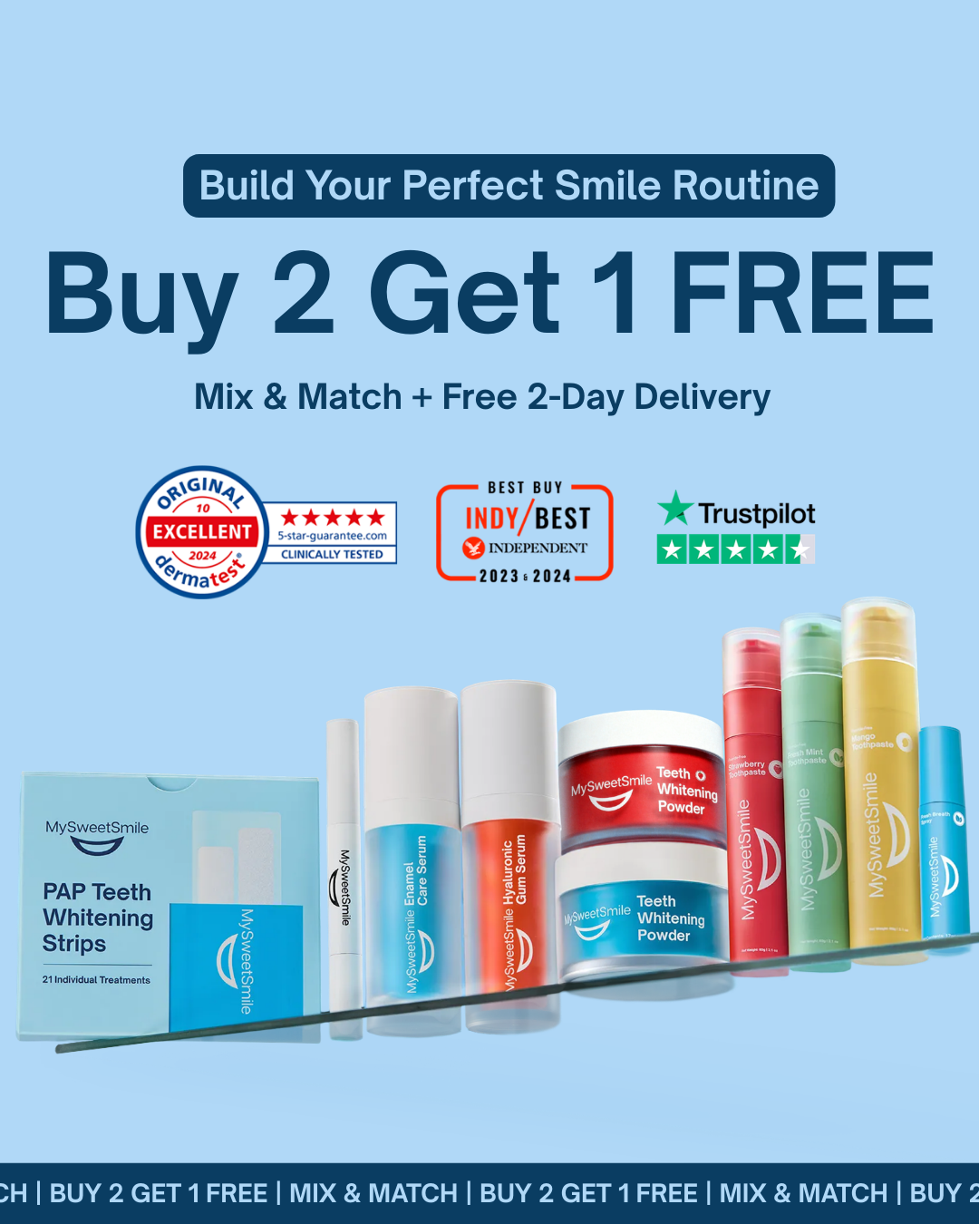 My Sweet Smile Facebook ad