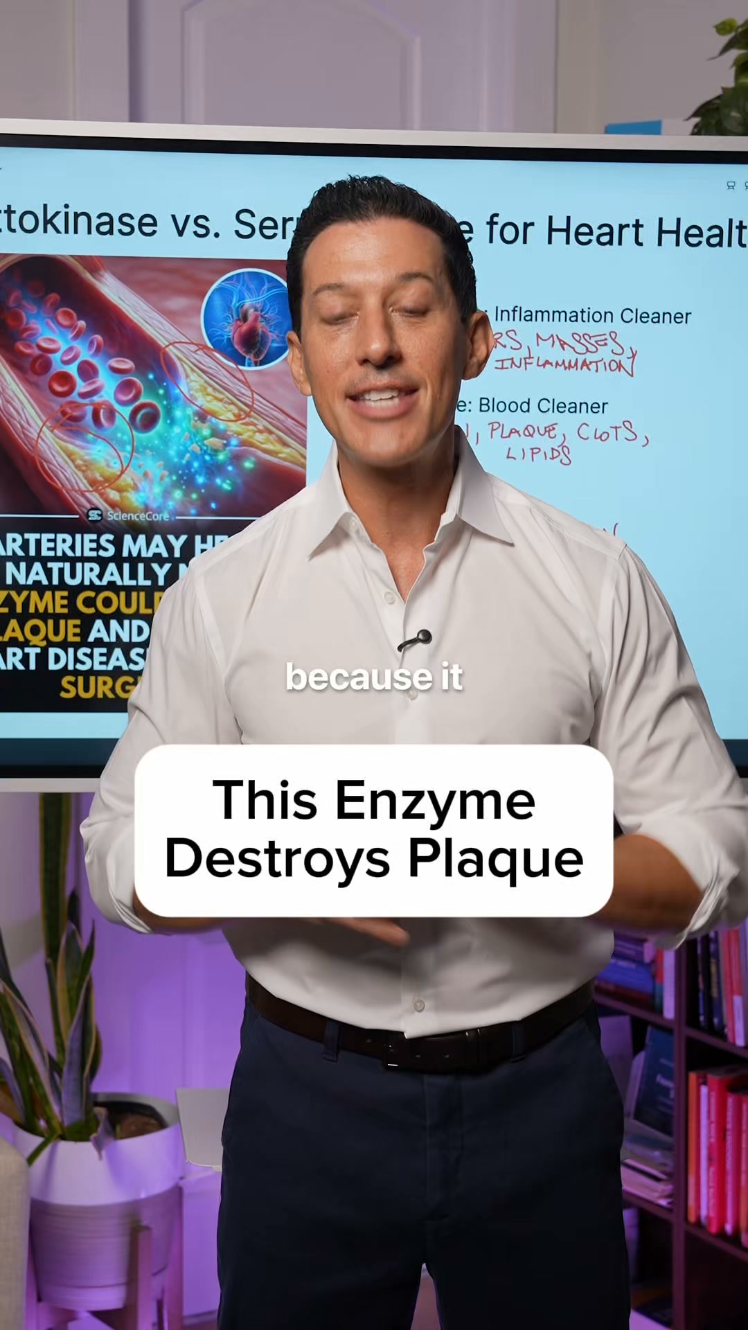 Stephen Cabral Facebook ad: Clinically Studied Nattokinase