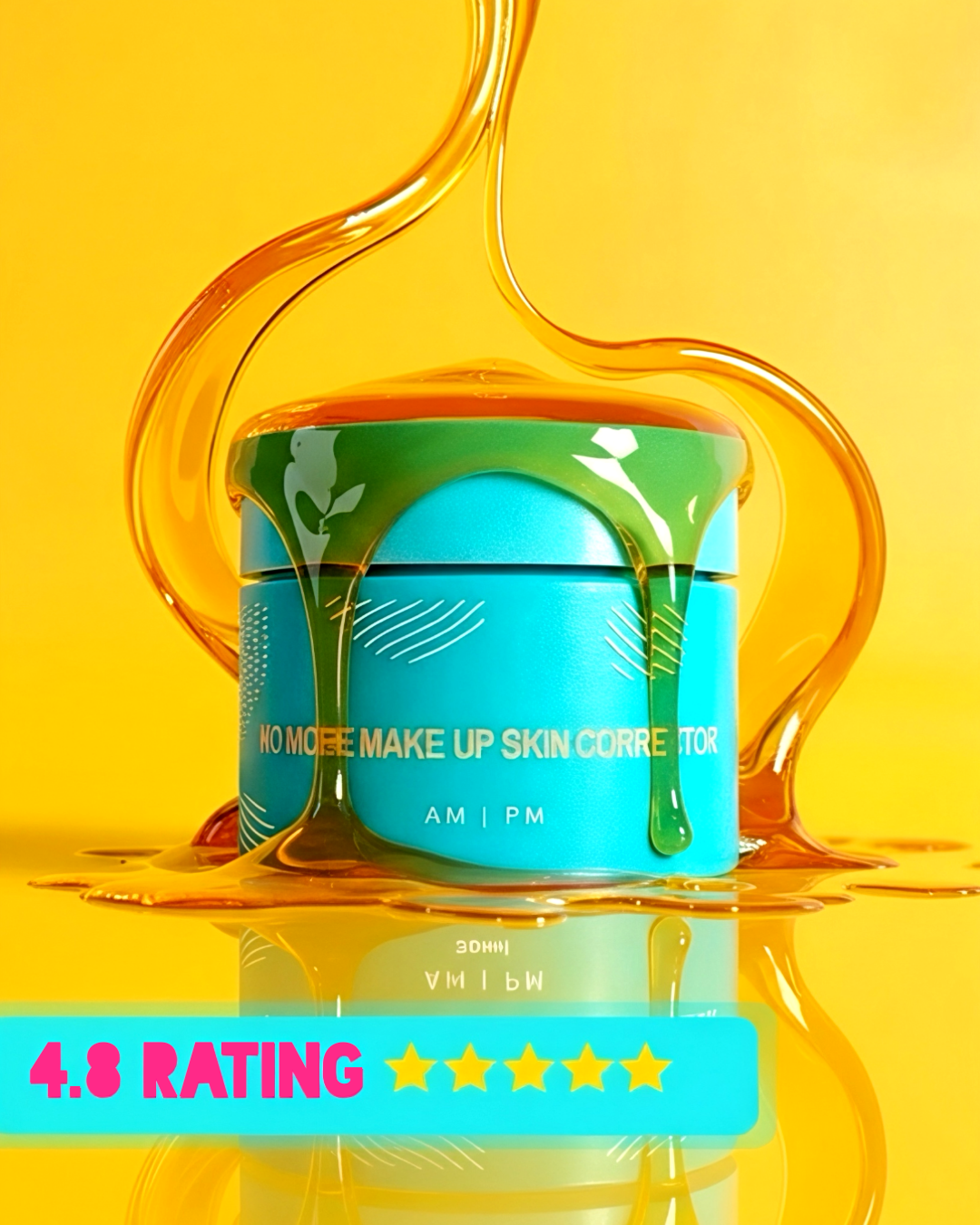 No More Make-Up Skin Corrector Facebook ad: Founded, Manufactured and Fulfilled in Edmonton