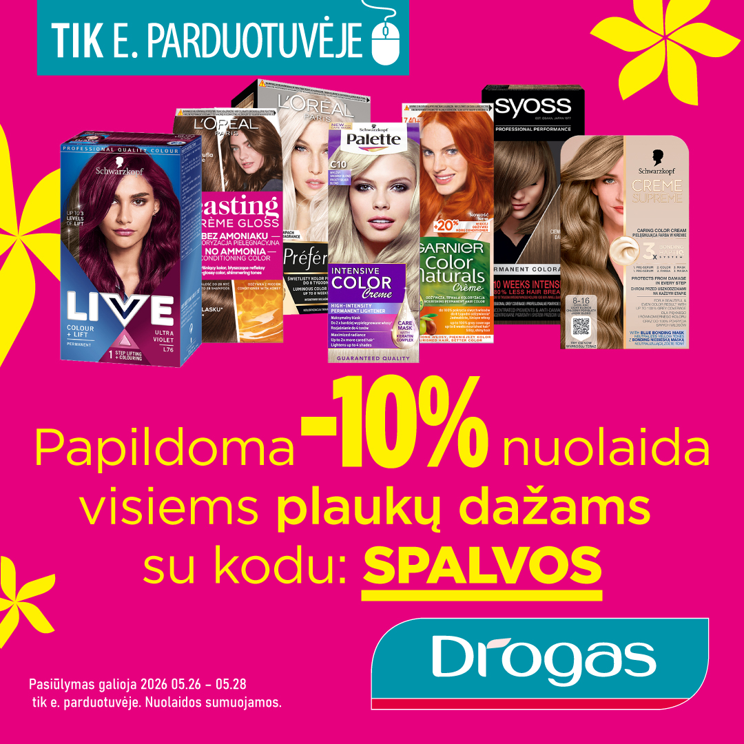 DrogasLietuva Facebook ad