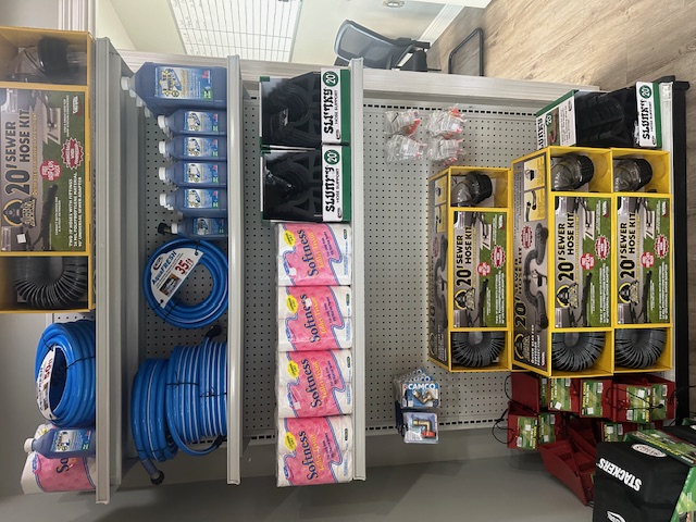 Dad's Camper Outlet Gulfport Facebook ad: Our parts department is stocked with all the…
