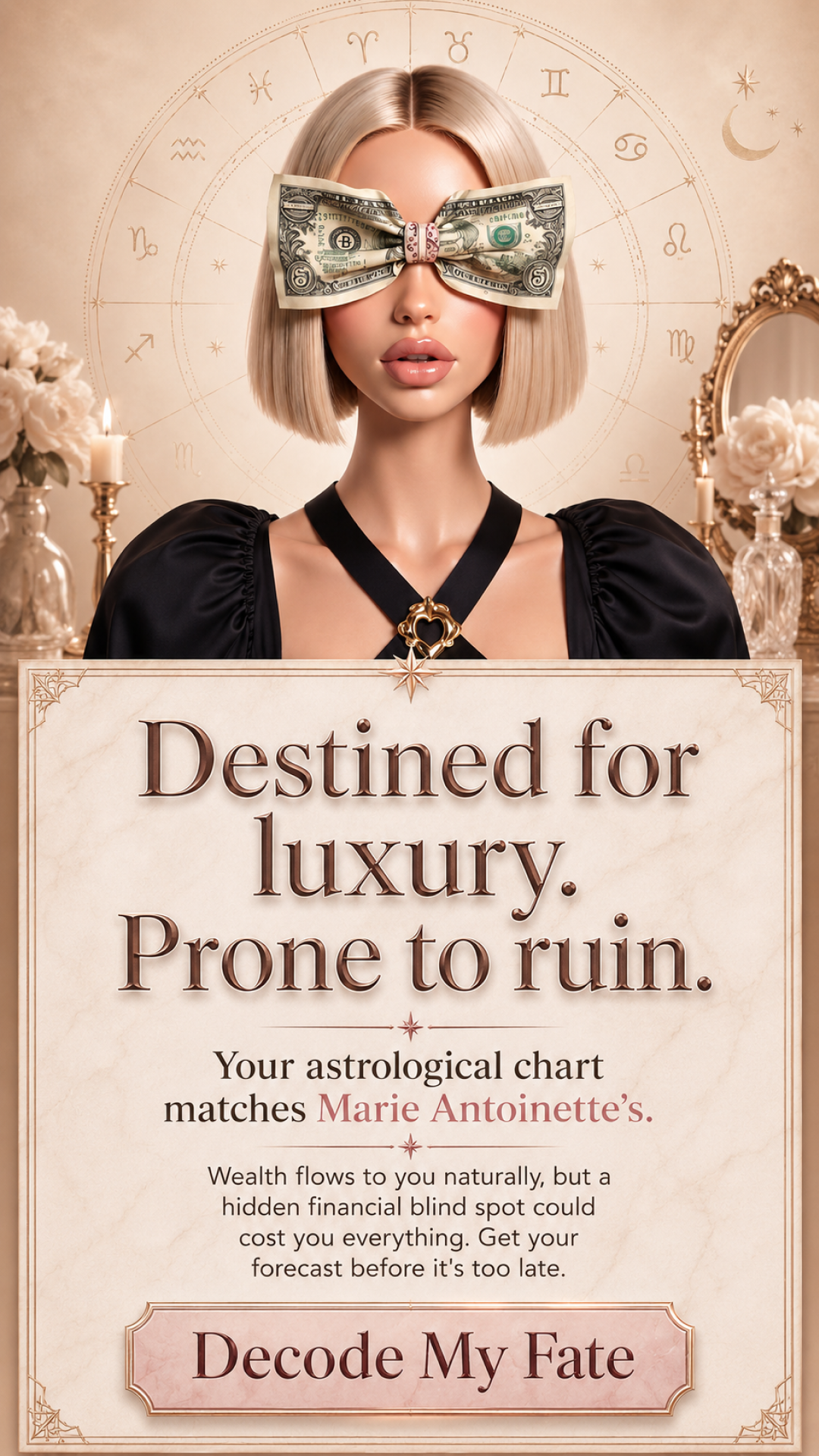Moonly Facebook ad