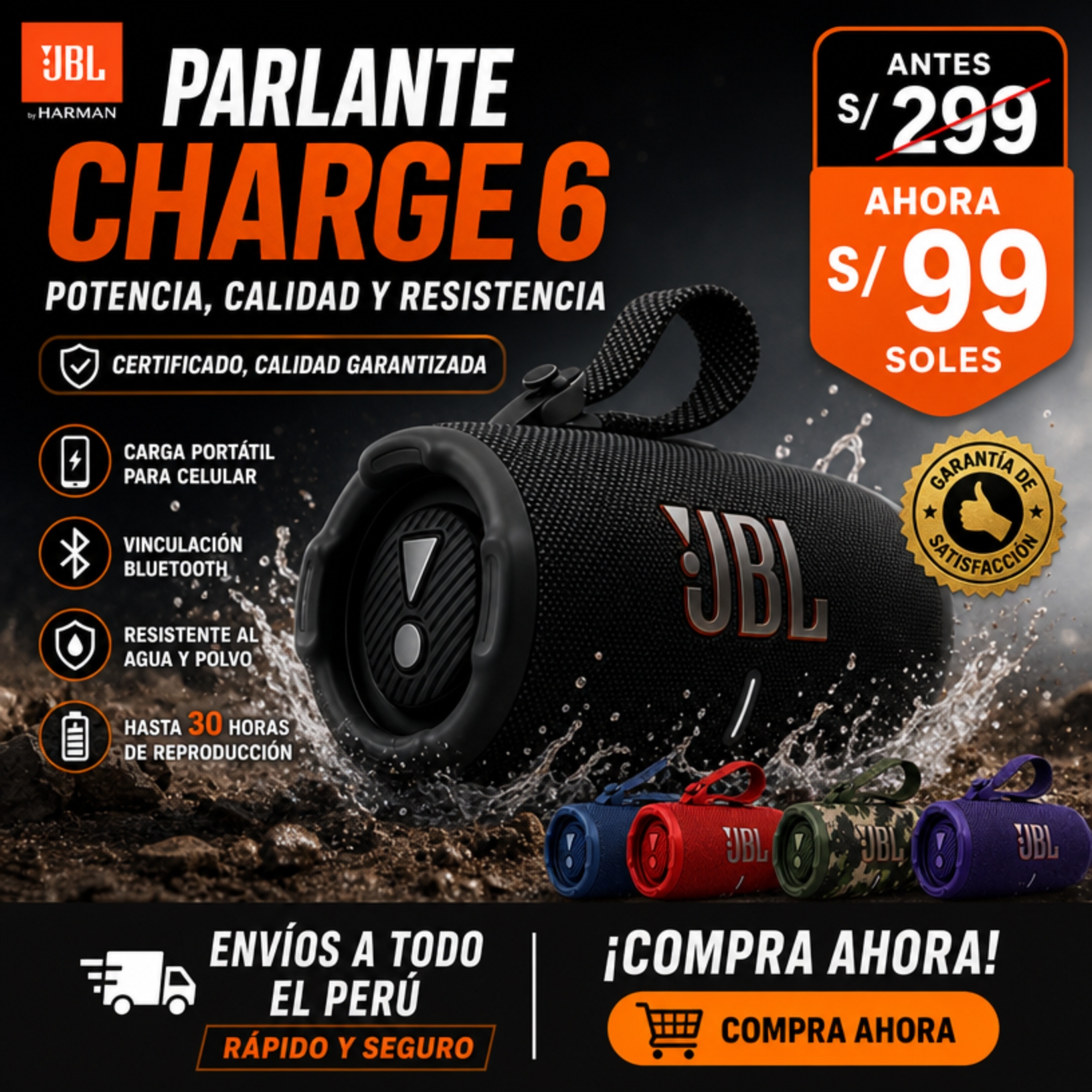 TecnoStar Facebook ad: OFERTA SOLO POR HOY