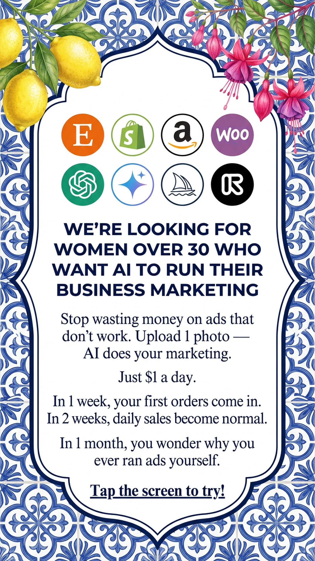 Practical AI Facebook ad