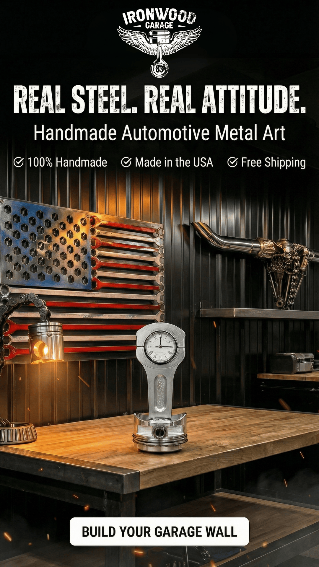 Ironwood Garage Facebook ad