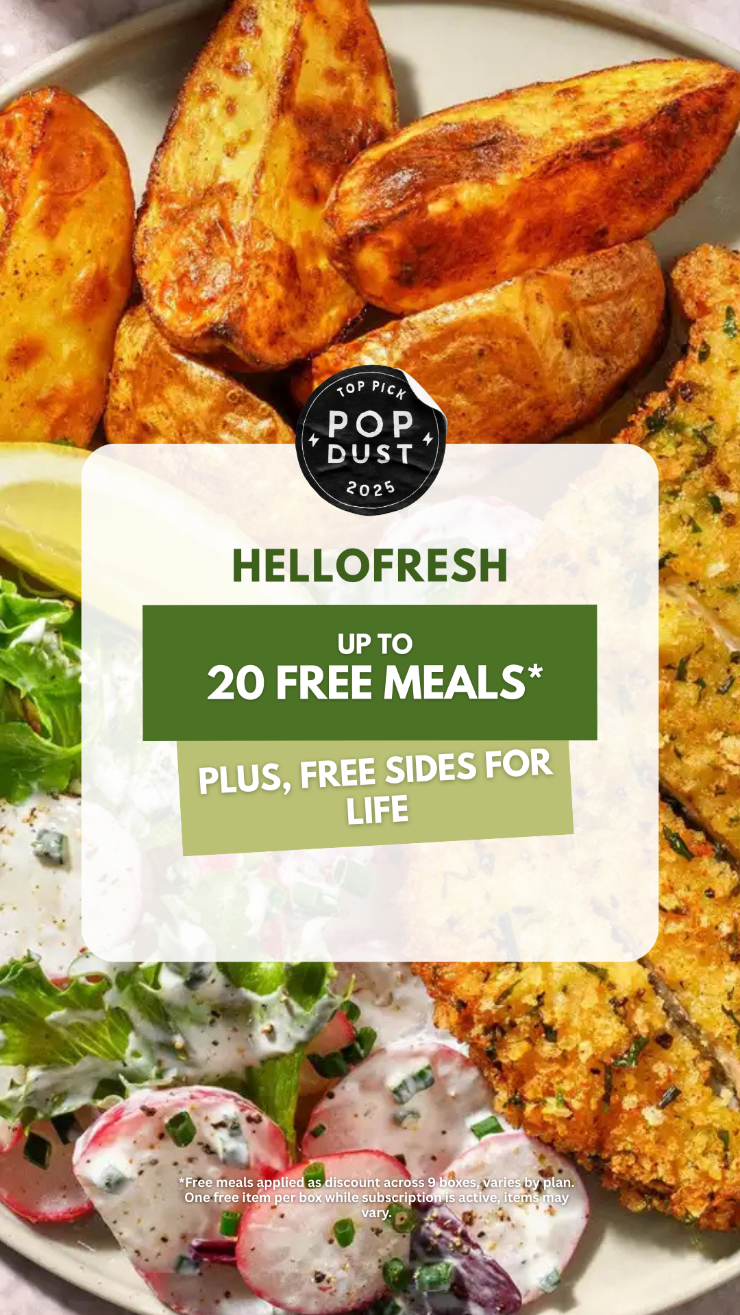 Popdust Facebook ad
