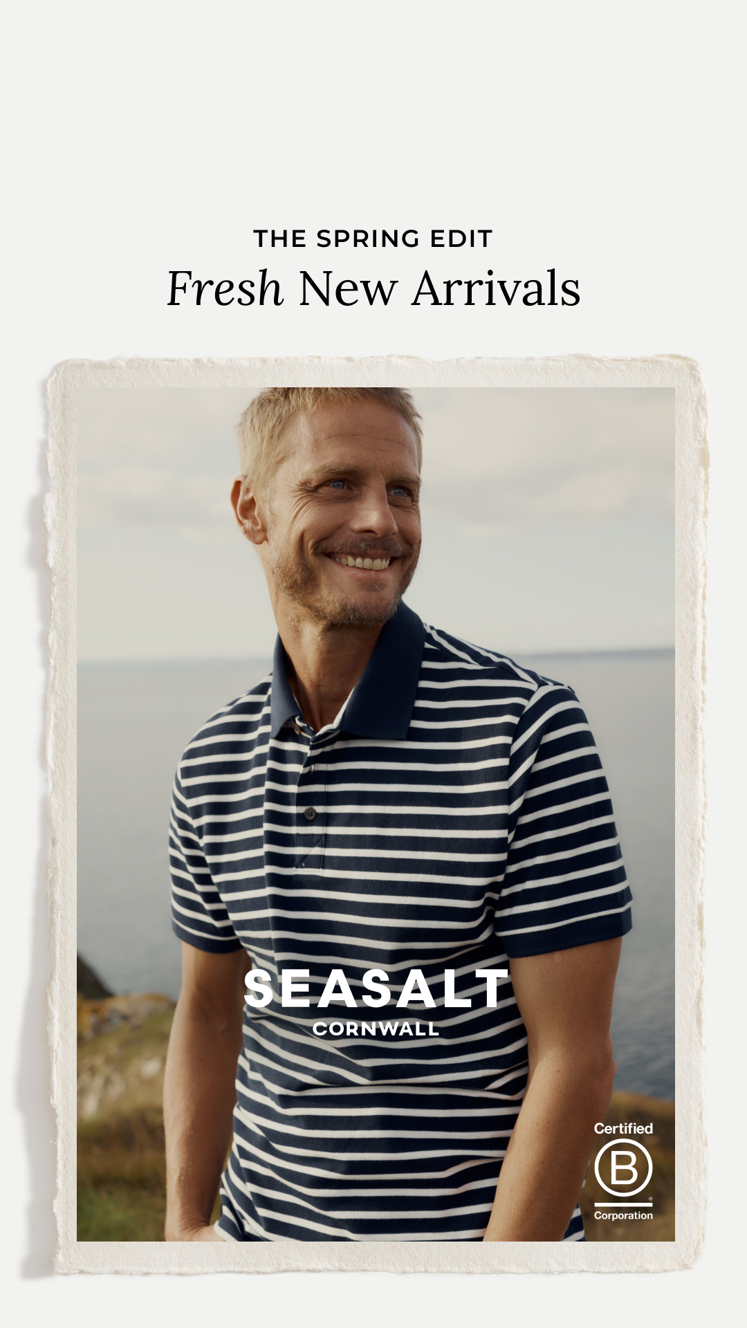 Seasalt Cornwall Facebook ad
